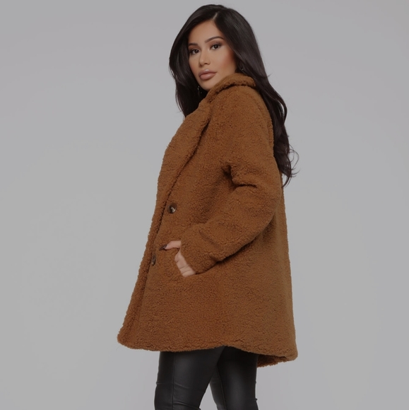 Fashion Nova No Chills Coat - Picture 2 of 5